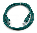 Патч-корд Buro UTP-5E-1M-GR UTP 4 пары cat.5E CCA molded 1м зеленый RJ-45 (m)-RJ-45 (m)