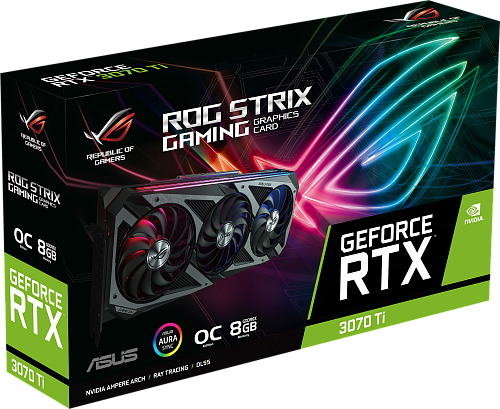 Видеокарта/ ROG-STRIX-RTX3070TI-O8G-GAMING