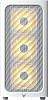 корпус Formula V Line Air Mesh G3 Plus White, MATX, Type-C*1, USB3.0*2, FRONT 3x120mm FRGB, REAR 1x120mm FRGB