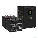 Exegate EX296610RUS Комплект ИБП EX296002RUS + батарея 33Ач EX282974RUS 2шт (инвертор, синус, для котла, настенный) FineSine SX-2500.LCD.AVR.2SH <2500