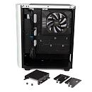 Блок питания HIPER CASE DCW белый без БП ATX 1x120mm 1x140mm 1xUSB2.0 1xUSB3.0 audio bott PSU