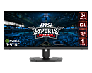 MSI Optix MPG341QR 34" 21:9 UWQHD(3440x1440)IPS, 1ms(MPRT), 1000:1, 100M:1, 550nit, 178/178, 2xHDMI 2.0, DP 1.4, USB-C, 2xUSB 2.0 Type-A, USB 2.0 Type