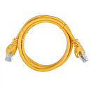Патч-корд ACD-LPU5E-10YCat5e UTP 24AWG 4Pair, 7/0.18мм CCA Желтый,1.0м, (741425)