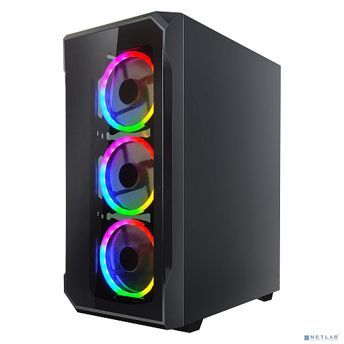 Ginzzu CL320 FAN 12CM FRGB*4