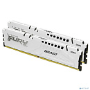 Kingston 64GB 5200MT/s DDR5 CL40 DIMM (Kit of 2) FURY Beast White XMP KF552C40BWK2-64