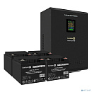Exegate EX296681RUS Комплект ИБП EX296005RUS + батарея 40Ач EX282976RUS 4шт (инвертор, синус, для котла, настенный) FineSine SX-7000.LCD.AVR.2SH.T <70