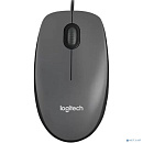 910-001793 Мышь Logitech M90 Optical USB Dark Grey RTL