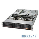 Supermicro SYS-2049U-TR4 2U, 4xLGA3647 (up to 205W), iC621 (X121PU), 48xDDR4, up to 24x2.5 SAS/SATA, up to 4x2.5 NVME Gen3 (optional), 4x 1000Base-T (