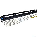 Lanmaster TWT-PP24UTP Патч-панель TWT 24 порта, UTP, кат.5E, 1U