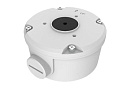 Монтажная коробка для цилиндрической камеры IPC21XX серии с круглым основанием(Дополнительный задний выход для кабеля). Размер Φ104.4мм*54.5мм(4.11” x