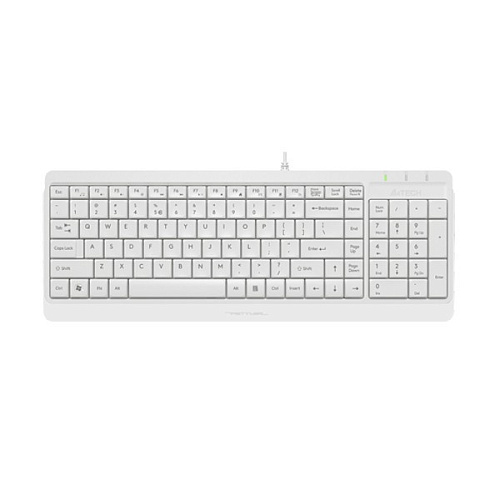 Клавиатура A4Tech Fstyler FK15 белый USB (FK15 WHITE)