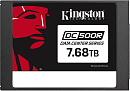 Накопитель KINGSTON Твердотельный накопитель/ SSD DC500R, 7680GB, 2.5" 7mm, SATA3, 3D TLC, R/W 545/490MB/s, IOPs 99 000/25 000, TBW 9345, DWPD 0.5 (5 лет)