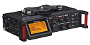 Рекордер мобильный [DR70D] Tascam [DR-70D] 4-х канальный, АЦП/ЦАП: 24 бит/96 кГц, 20-20000 Гц, THD: 0,02%, S/N: 92 дБ, 4xCombo XLR/TRS Jack, 2x1/8" mi