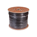 Rexant (01-1121-R) Кабель витая пара U/UTP, CAT 5е, PE, 10PR, 24AWG, OUTDOOR, SOLID, черный, 305м, РФ