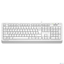 Клавиатура A4Tech Fstyler FKS10 белый/серый USB [1530198]