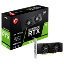 Видеокарта MSI RTX3050 LP E OC 6GB GDDR6 96bit DP 2xHDMI 2FAN RTL