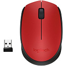 910-004641/910-004645 Logitech Wireless Mouse M171, Red