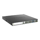 Коммутатор D-Link SMB D-Link DMS-3130-30PS/A1A Управляемый L3 PoE-коммутатор, стек, 16x2.5GBase-T, 8x5GBase-T, 2x10GBase-T, 4x25GBase-X SFP28
