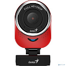 Web-камера Genius QCam 6000 Red {1080p Full HD, вращается на 360°, универсальное крепление, микрофон, USB} [32200002408]