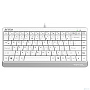 Клавиатура A4Tech Fstyler FKS11 белый/серый USB [1530204]