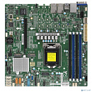Supermicro MBD-X11SCM-F-(B) OEM {Single socket H4, Dual GbE LAN with Intel i210-AT, 8 SATA3 (6Gbps) via C236; RAID 0, 1, 5, 10}