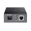 Медиаконвертер/ Gigabit WDM media converter, 9/125µm Single-mode Fiber, 1 SC Fiber port, 1 100/1000Mbps RJ-45 port, wave length 1310nm/1550nm