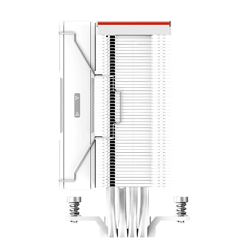 Кулер для процессора/ PCCooler RZ400 V2 WH (230W, 4-pin PWM, 155mm, Al/Cu, 4x6mm, 1x120mm, 86.73CFM, 32dBA, 2200RPM, S: 1851/1700/1200/115X, AM5/AM4,