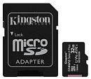 Kingston Micro Secure Digital Flash Card 32GB microSDHC Canvas Select Plus 100R A1 C10 Card + ADP