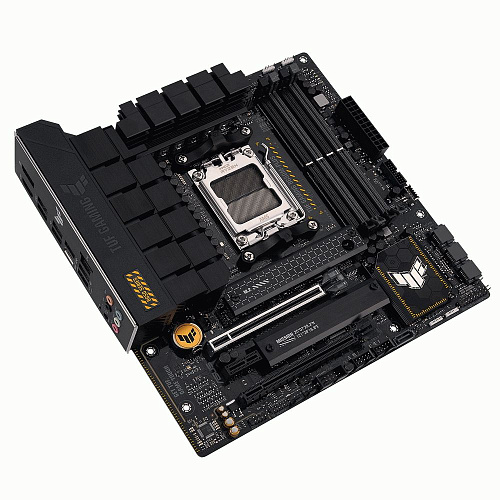 Материнская плата ASUS TUF GAMING B650M-PLUS AM5 mATX 4xDDR5 2xPCIEx16 PCIEx1 2xM.2 USB-C DP HDMI 2.5GLAN (90MB1BG0-M0EAY0) (912392)