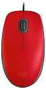 Мышь проводная M110 SILENT RED 910-005501 LOGITECH