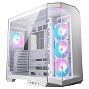 Корпус MSI MAG Pano 100R PZ WHITE , Mid Tower, ATX, 2xUSB 3.2 Gen 1, 1xUSB 3.2 Gen2 Type-C, 3x120mm ARGB Reverse Blade Fan, 1x120mm ARGB Fan, ARGB+PWM