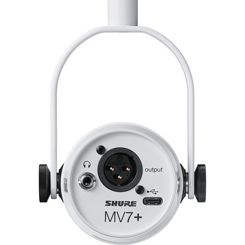 Цифровой динамический микрофон Shure MV7+-W