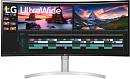 Монитор LG 38" UltraWide 38WN95C-W белый IPS LED 1ms 21:9 HDMI M/M матовая HAS Piv 1000:1 450cd 178гр/178гр 3840x1600 144Hz G-Sync DP UW USB 8.32кг