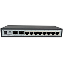 Коммутатор ORIGO OS2210F/A2A Конфигурируемый коммутатор, 8x1000Base-T, 2x1000Base-X SFP, DIP-переключатель, корпус металл