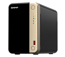 система хранения данных QNAP SMB 2C 2GhzCPU/8Gb/upto 2HDD, up to 18 with TL-D800C/SATA(3,5" 2,5")/ 2xUSB3.2 2xUSB2.0/1xHDMI/1xExp.slot/2x2,5Gb/iSCSI/1