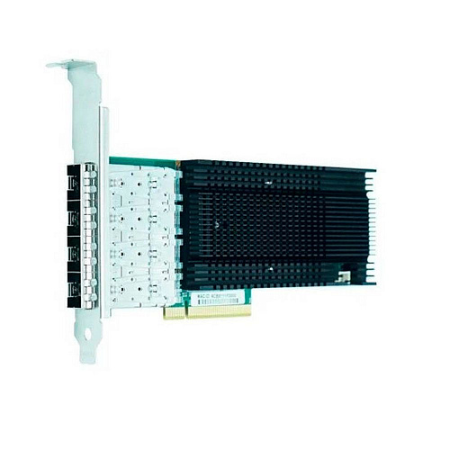 Сетевой адаптер Lr-Link LRES1027PF-4SFP28 PCIe 4.0 x8, Intel E810, 4*SFP28 10/25G NIC Card (303851)