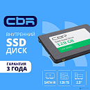CBR SSD-128GB-2.5-LT22, Внутренний SSD-накопитель, серия "Lite", 128 GB, 2.5", SATA III 6 Gbit/s, SM2259XT, 3D TLC NAND, R/W speed up to 550/520 MB/s,