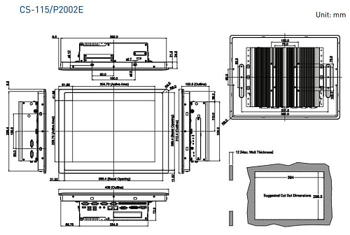CS-115C-OB/P2002E-i5-E4