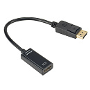 ORIENT Кабель-адаптер C316 4Kx2K DP1.2 M -> HDMI F, длина 0.2 метра, чёрный (30978)