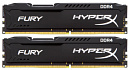 Память DDR4 2x8Gb 2666MHz Kingston HX426C16FB3K2/16 HyperX FURY Black RTL PC4-21300 CL16 DIMM 288-pin 1.2В