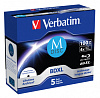 Диск BD-R XL Verbatim 100Gb 4x Paper box (5шт) (43834)
