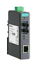 Медиаконвертер Ethernet 10/100BaseTX в 100BaseFX (многомодовое оптоволокно) в пластиковом корпусе