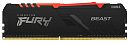 Kingston 8GB 3200MHz DDR4 CL16 DIMM FURY Beast RGB