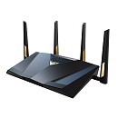 Маршрутизатор ASUS RT-BE88U (RT-BE88U/EU) WiFi 7 10G 4х2.5G USB 1376+5764Mbps 5GHz/2.4GHz