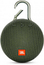 Колонка порт. JBL Clip 3 зеленый 3.3W 1.0 BT 1000mAh (JBLCLIP3GRN)