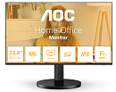 монитор 23,8" AOC 24B3HA2 1920х1080, WLED, 16:9, IPS, 250cd, 1300:1, 20M:1, 4ms, 178/178, VGA, HDMI, 100Hz, Speakers, Tilt, Внутр, VESA, Black, 3y