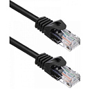 Кабель ACD Патч-корд ACD-LPU5C-10B |ACD-LPU5C-10B| Cat5e UTP 24AWG 4Pair, 7/0.18мм CU Черный, 1.0м, (741739)