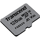 Micro SecureDigital 128Gb Transcend Class 10 TS128GUSD300S {MicroSDXC Class 10 UHS-I U3}