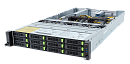 Шасси серверное Gigabyte Server Platform R283-SF0 / 2U / 2xIntel (Gen4/5) / 2xHS / 32xDIMM / 12xLFF NVMe/SAS/SATA / 4xGPUs DS / 1xOCP 3.0 / 1xFHHL / 2