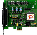 Плата PCI Express 8 каналов дискретного ввода, 8 релейных каналов
